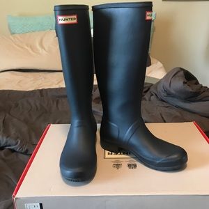 Hunter rain boots